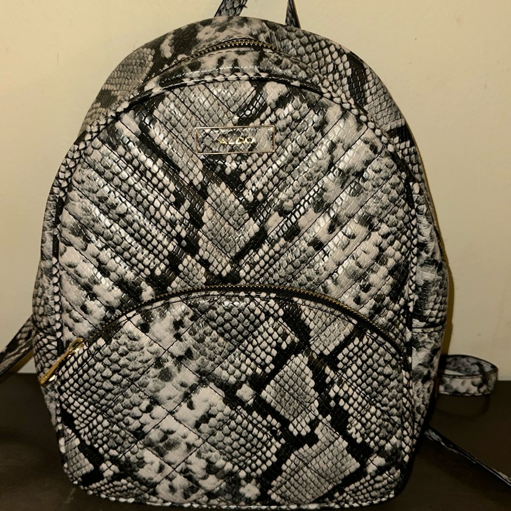 Aldo Snake Skin Mini Back Pack